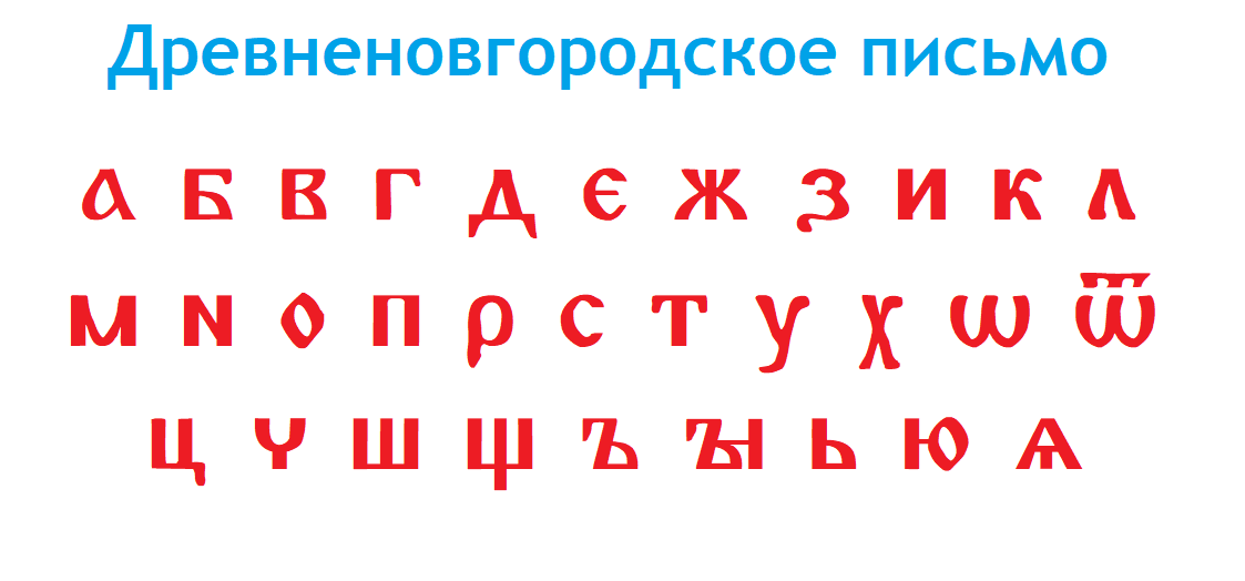 Древненовгородское берестяное письмо переделанное для бытового древнерусского языка