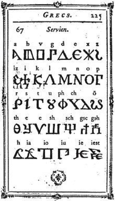 Говоря о мифах и различных антинаучных мифах и вбросах касательно исторического наследия славян и Руси, нельзя обойти вниманием, просто чудовищно популярный бред о сакральной азбуке славян - буквице.-18-3