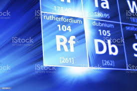 Rutherfordium Rf Periodic Table Stock Photo - Download Image Now - iStock