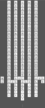 periodic table symbols,alphabet and numbers' - Elements of the Periodic  Table Writer » My Fun Studio