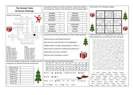 Periodic Table Christmas Fun Challenge | Teaching Resources